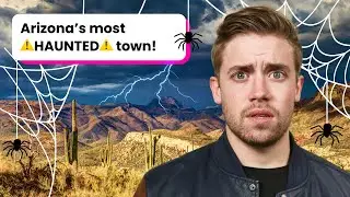 The MOST HAUNTED town in Arizona! #haunted #arizona #travel #spooky #hauntedhotels #hauntedstories