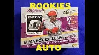 2020 Donruss Optic Mega Box Break...NICE ROOKIES AND AN AUTO!!!