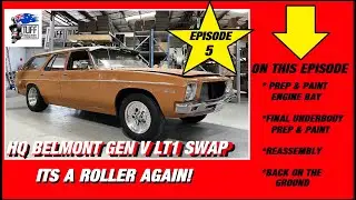 HQ BELMONT WAGON RESTO, Paint, Details, Suspension Time!!