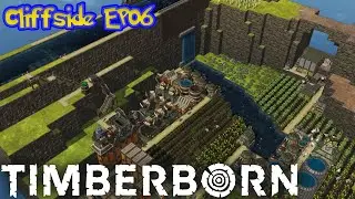 Timberborn Iron Teeth Cliffside Episode 06 Hard Mode - live unedited