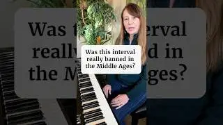 Was this music interval really banned in the Middle Ages? #music #musichistory #piano #shorts