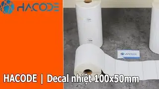 HACODE | Decal nhiệt 100x50mm