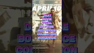 JAAT MOVIE TOTAL DAYWISE BOX OFFICE COLLECTION WORLDWIDE #jaat #sunnydeol #movie #trending #shorts