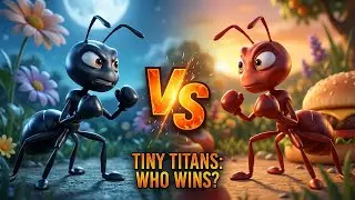 Red Ant vs Black Ant The Funniest Fight You&rsquo;ve Ever Seen.