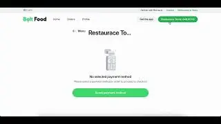 🚨 UX Problem in Bolt Food  app &mdash; Place an order