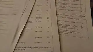 Ŕe PIP tribunal I have been sent some DWP ONLY Information. By Miss K L Slomczynski