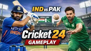 Cricket 24 Gameplay 🔥 | Realistic Cricket Experience | Full Match