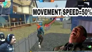 Raistar Vs Skylord || Funny movement speed 50% || AshMan  Gaming