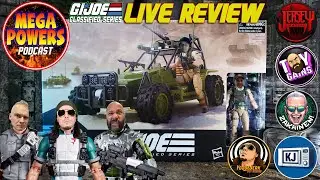 G.I. Joe Classified A.W.E. Striker & Crankcase Live Review