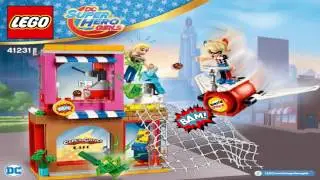 LEGO DC Super Hero Girls HARLEY QUINN TO THE RESCUE 41231 Лего Герои Харли Квинн спешит на помощь