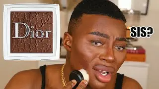 DIOR Backstage Face & Body Powder REVIEW ON DARK SKIN! |ThePlasticboy