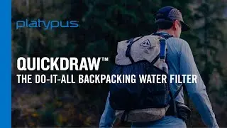 Platypus&reg; QuickDraw&trade;: The Do-It-All Backpacking Water Filter