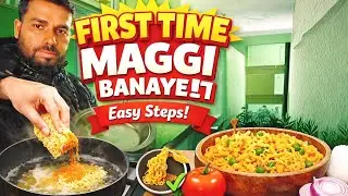 First Time Cooking Meggi Noodles 😂