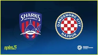 2025 NPLMVIC Round 24: Port Melbourne Sharks SC v Dandenong City SC