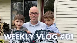 Weekly Vlog #01 - First Day of School - Adopting Autism - Anthony & David