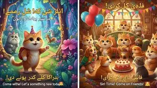 &ldquo;Orange Cat&rsquo;s Fun Siri Party! 🐾🎉 #OrangeCat #SiriTime #CatAdventure #FriendshipFun &rdquo;