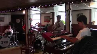Nicholas Barone Jammin' on Keys at The Roots Rock Revival Cafe - August 18 2015