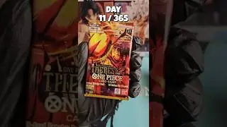 Day 11 of opening a pack of One Piece TCG for an entire year! #onepiece #optcg #boosterpack #prb02