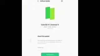ColourOS 11.1 Android 11 office 0.92 GB update available for Oppo F15 version F.10