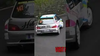 RALLY VALLI OSSOLANE 2024 - PEUGEOT 106 MAXI KIT SMD RACING #ildiretta #noirally #rally #peugeot