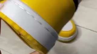 Nike Air Jordan 1 Mid White Yellow