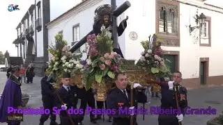 Procissão do Sr dos Passos Matriz Ribeira Grande 12 03 2023