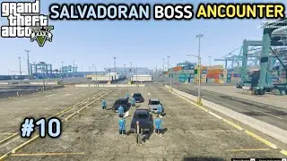 🔥 GTA 5 Salvadoran Boss Encounter #10 | Brutal Gang War! 💀