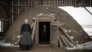 The Way She Built Her Quonset Cabin Inside a Barn — Until Saved Her Horse's Life During the Blizzard