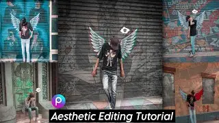 Aesthetic photo editing PicsArt 🔥 | Aesthetic photo poses 🔥 #dreameditz01 #sajid_ali0005