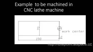 CNC Lathe Programming example