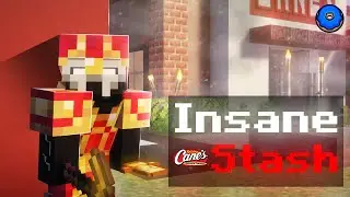 I Built an Insane Raising Canes Stash in Donut SMP