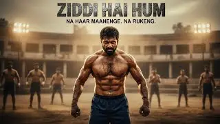 ZIDDI HAI HUM || AI-generated original song inspired by the spirit of motivation and sportsmanship