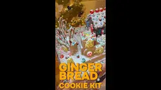 MERRY CHRISTMAS GINGERBREAD COOKIE KIT