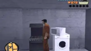GTA III Glitch: How to get inside Claude's hideout (PS2)