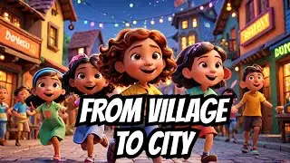 Village to City | Fun Song for Kids! #kidssong #kidsvideo #india