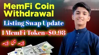 Memefi Coin Airdrop Withdrawal | Memefi Mining Listing Update | Wallet Connect Problem