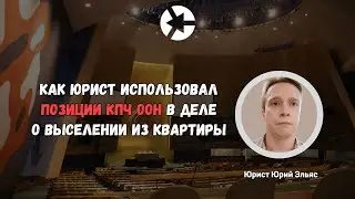 Как использовать позиций КПЧ ООН в деле о выселении из квартиры / Тайм-коды👇