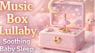 Baby Mozart Music Box  🌙 Relaxing White Noise for Babies Bedtime Calming Soothing Sound 
