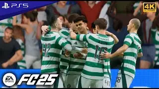 Celtic vs FC Nordsj&aelig;lland - UEFA | EA FC 25 - Full Gameplay PS5 [4K60]