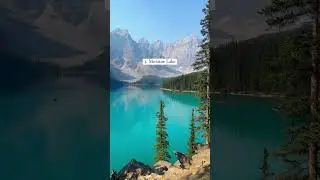 Which is the best lake in Banff?! 🏔️ #banffnationalpark #lakelouise #morainelake #canadatravel