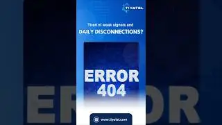 Say Goodbye to Buffering & Weak Signals | Tiyatel Fiber Broadband