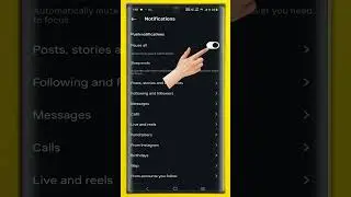 how to off instagram notifications | Instagram ka notification band Kaise Kare #shorts #viral