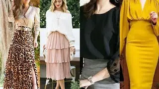 Latest Western👗 Dresses Design 2022-2023/ Fashionable Summer Outfitters Idea/ Fashion With Sense
