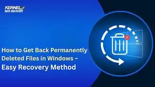 How to Recover Permanently Deleted Files from Windows Drive?