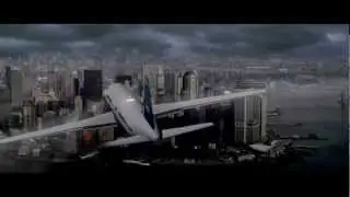 3D Composition in Fusion 6.4.  Aircraft over Hudson - Final comp.