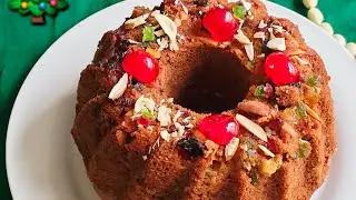 No Egg, No Alcohol, No soaking required instant Plum Cake/प्लम केक रेसिपी/பிளம் கேக்/ప్లం కేక్ 🎂🍒🍰