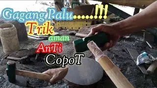 Begini rahasia memasang gagang palu anti copot, enak di gunakan.