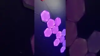Emergent VR Encounter Nanoleaf light panels setup
