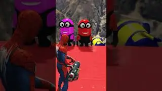Epic Spider-Man Ragdoll Fails in GTA 5! 😆 #FunnyMoments #SpiderMan #GTA5