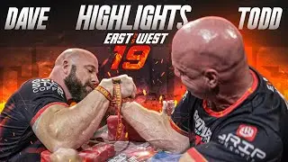 East vs West 19 HIGHLIGHTS | Todd Hutchings vs Dave Chaffee